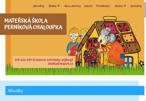 Zobrazit webové stránky Mateřská škola Perníková chaloupka