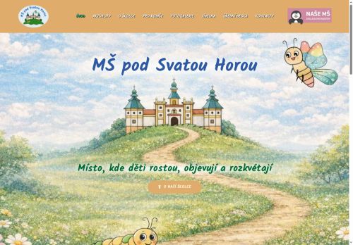 Zobrazit webové stránky Mateřská škola pod Svatou Horou