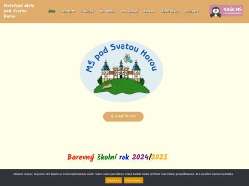 Mateřská škola pod Svatou Horou