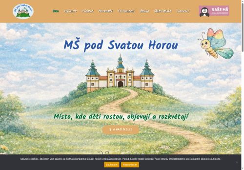 Zobrazit webové stránky Mateřská škola pod Svatou Horou