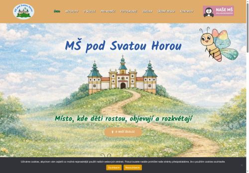 Zobrazit webové stránky Mateřská škola pod Svatou Horou