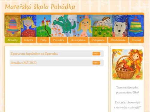 Mateřská škola Pohádka
