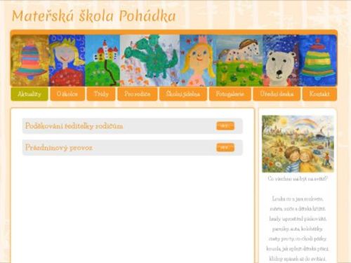 Mateřská škola Pohádka