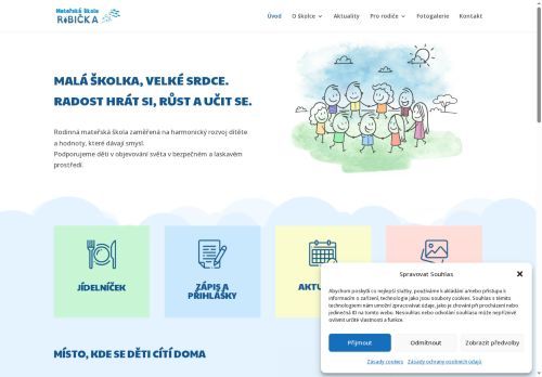 Zobrazit webové stránky Mateřská škola Rybička