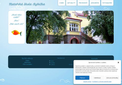 Zobrazit webové stránky Mateřská škola Rybička