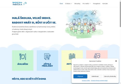Zobrazit webové stránky Mateřská škola Rybička