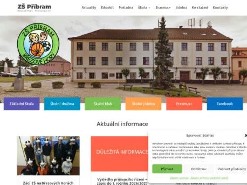 Základní škola, Příbram - Březové Hory
