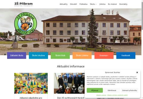 Zobrazit webové stránky Základní škola, Příbram - Březové Hory