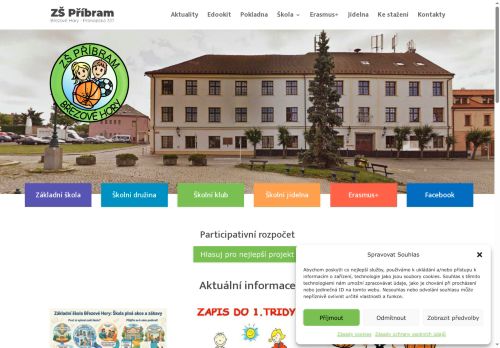 Zobrazit webové stránky Základní škola, Příbram - Březové Hory