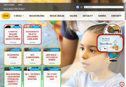 Zobrazit webové stránky Základní škola, Příbram VII