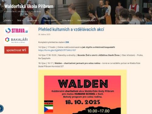 Waldorfská škola Příbram - mateřská škola, základní škola a střední škola