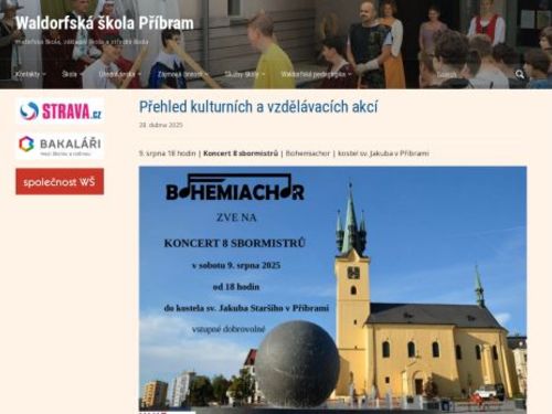 Waldorfská škola Příbram - mateřská škola, základní škola a střední škola