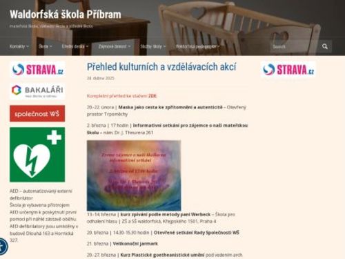 Waldorfská škola Příbram - mateřská škola, základní škola a střední škola