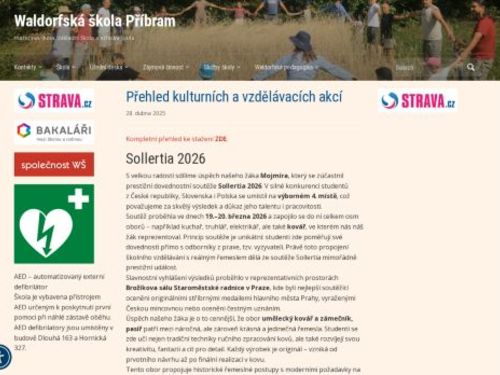 Waldorfská škola Příbram - mateřská škola, základní škola a střední škola