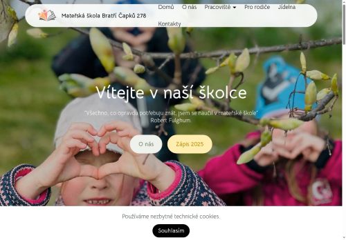 Zobrazit webové stránky Mateřská škola, Příbram VII