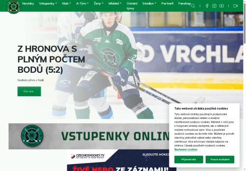 Zobrazit webové stránky HC Příbram