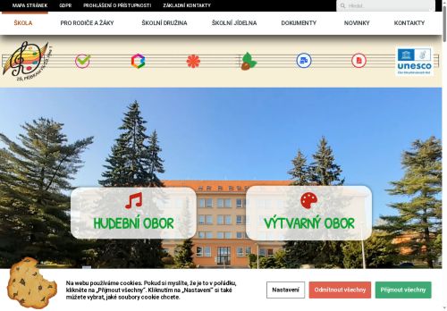 Zobrazit webové stránky Základní škola, Příbram VII