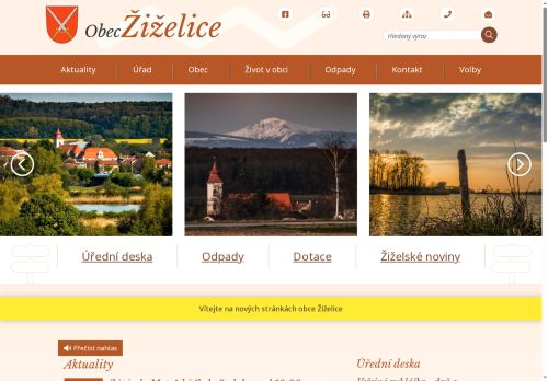 Zobrazit webové stránky Obecní úřad Žiželice