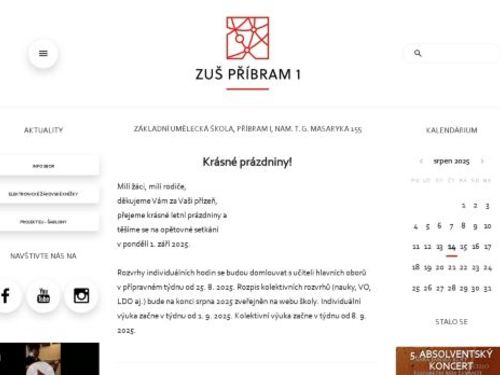 Základní umělecká škola, Příbram I