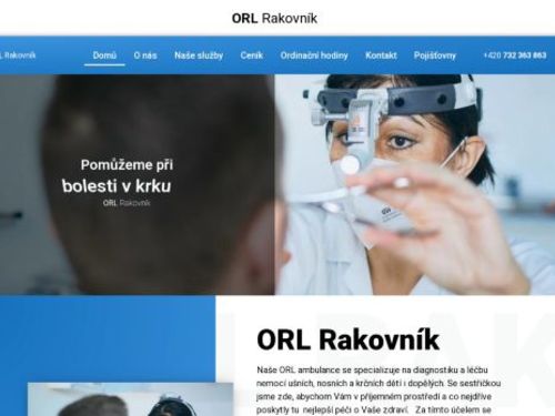ORL - MUDr. Michaela Homerová