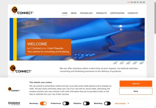 C connect s.r.o. nabízí práci na pozici Seřizovač/ka v obci Velvary