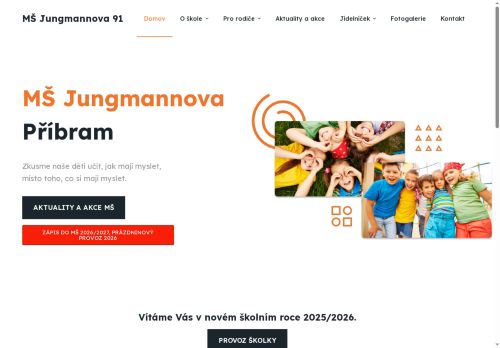 Zobrazit webové stránky Mateřská škola, Příbram III