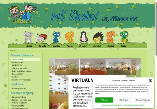 Zobrazit webové stránky Mateřská škola, Příbram VIII