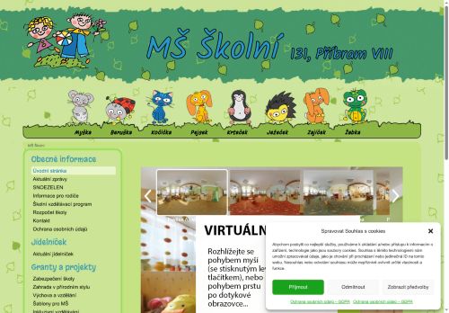 Zobrazit webové stránky Mateřská škola, Příbram VIII