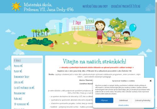 Zobrazit webové stránky Mateřská škola, Příbram VII