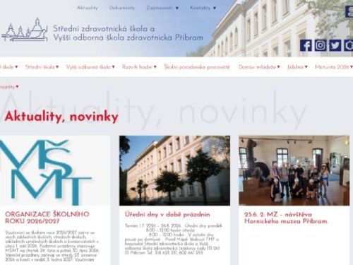 Střední zdravotnická škola a Vyšší odborná škola zdravotnická Příbram