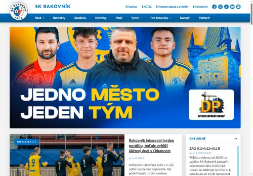 Zobrazit webové stránky SK Rakovník