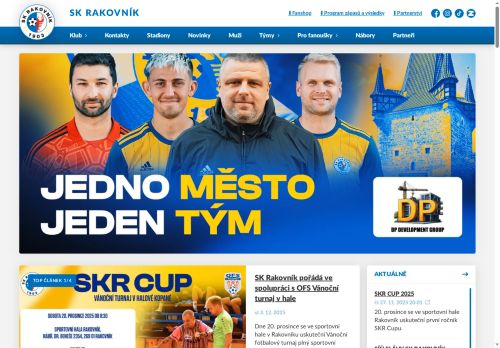 Zobrazit webové stránky SK Rakovník