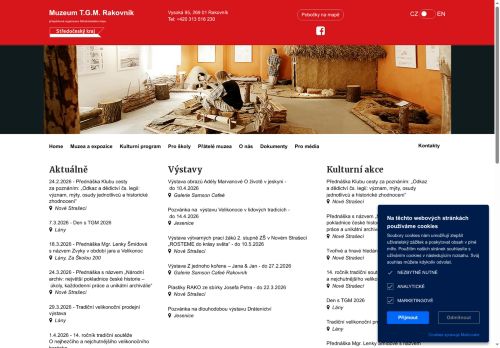 Zobrazit webové stránky Muzeum T.G.M. Rakovník