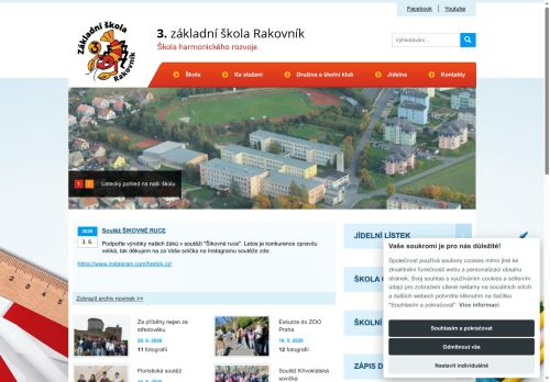 Zobrazit webové stránky 3. základní škola, Rakovník, Okružní 2331