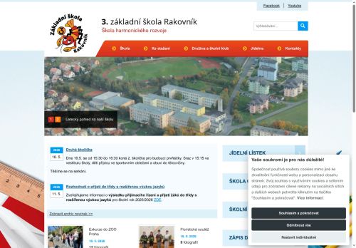 Zobrazit webové stránky 3. základní škola, Rakovník, Okružní 2331