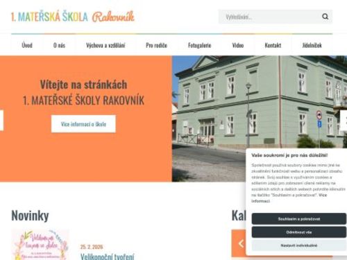 1. mateřská škola Rakovník, V Hradbách 188