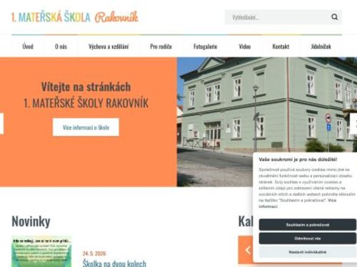 1. mateřská škola Rakovník, V Hradbách 188