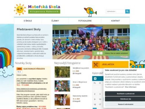 Mateřská škola Klicperova Rakovník, Klicperova 1904