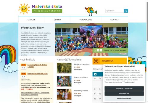 Zobrazit webové stránky Mateřská škola Klicperova Rakovník, Klicperova 1904