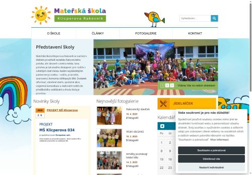 Zobrazit webové stránky Mateřská škola Klicperova Rakovník, Klicperova 1904