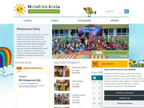 Mateřská škola Klicperova Rakovník, Klicperova 1904