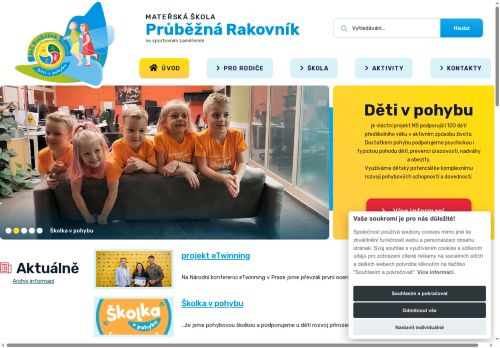 Zobrazit webové stránky Mateřská škola Průběžná Rakovník, Průběžná 2312