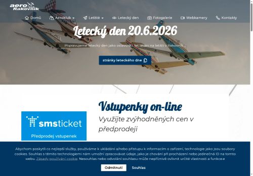 Zobrazit webové stránky Aeroklub Rakovník