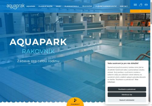 Zobrazit webové stránky Aquapark Rakovník