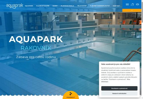 Zobrazit webové stránky Aquapark Rakovník