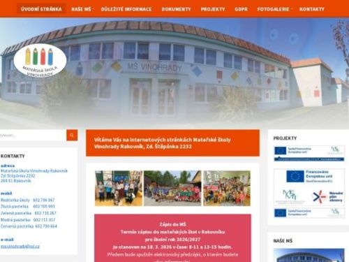 Mateřská škola Vinohrady Rakovník, Zd. Štěpánka 2232