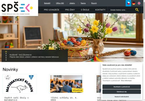 Zobrazit webové stránky Střední průmyslová škola Emila Kolbena Rakovník