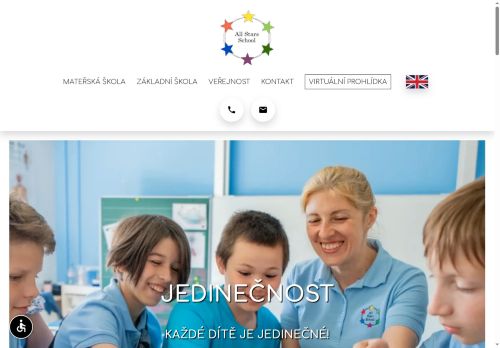 Zobrazit webové stránky All Stars School - mateřská škola a základní škola, s.r.o.