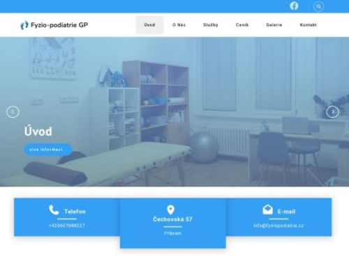 Fyzio-podiatrie GP - Mgr. Iveta Gallová