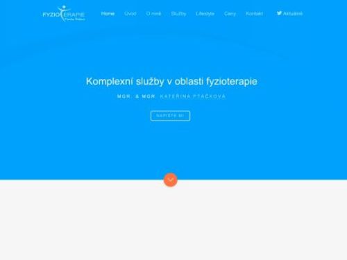 Fyzioterapie - Mgr. Kateřina Ptáčková
